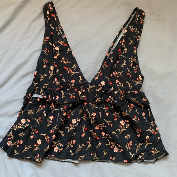 Floral patterned tank from Urban Outfiters - Picture 1 of 2